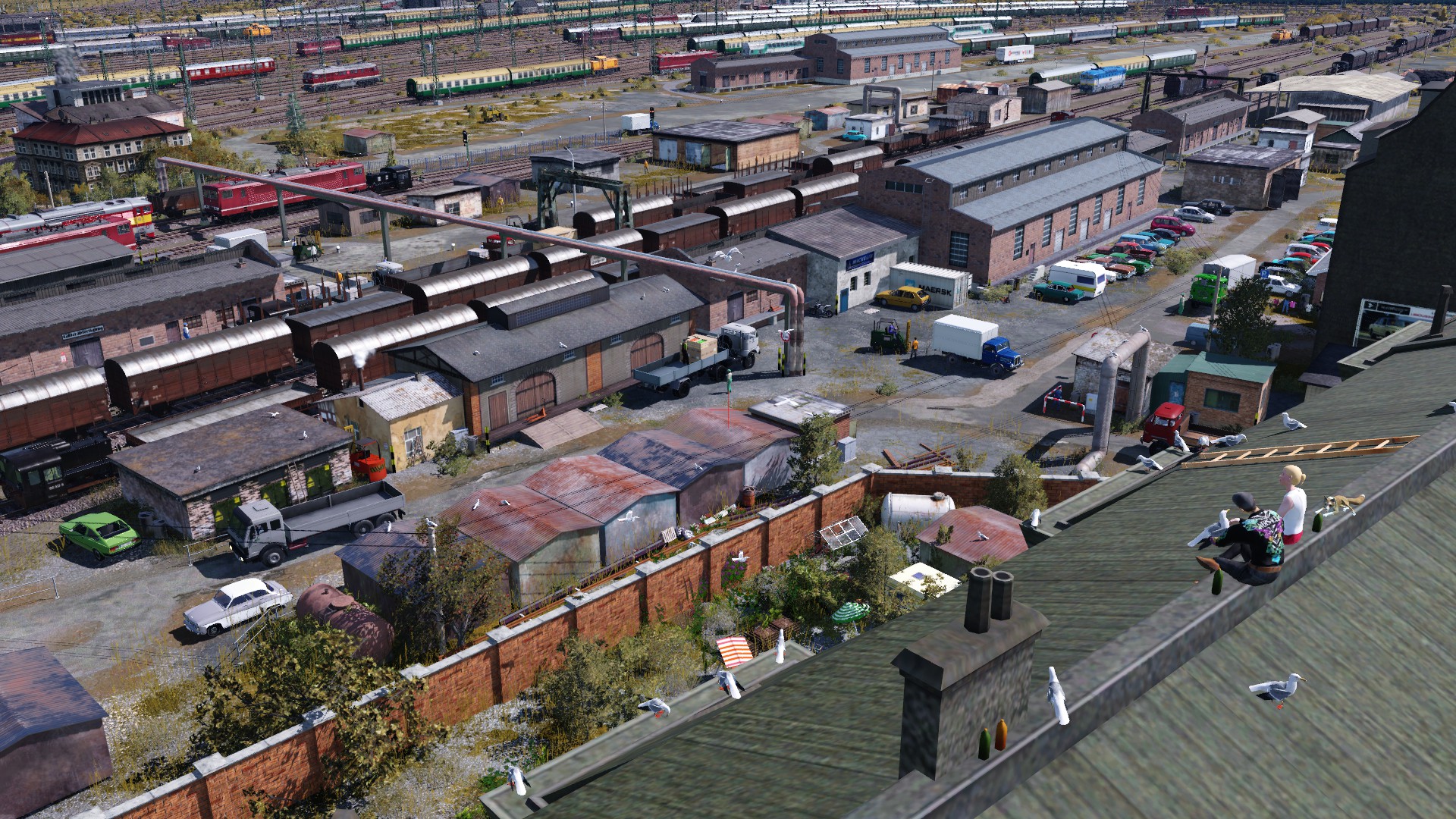 TpF2 WIP- Leipzig HBF frühe 90er Güterstrasse