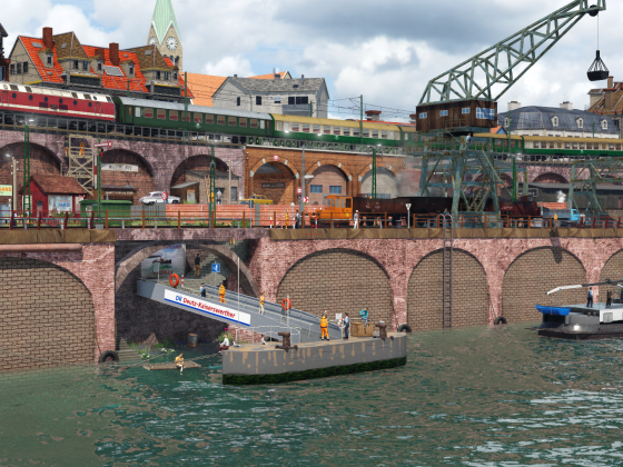 TpF2 Stadthafen-Diorama