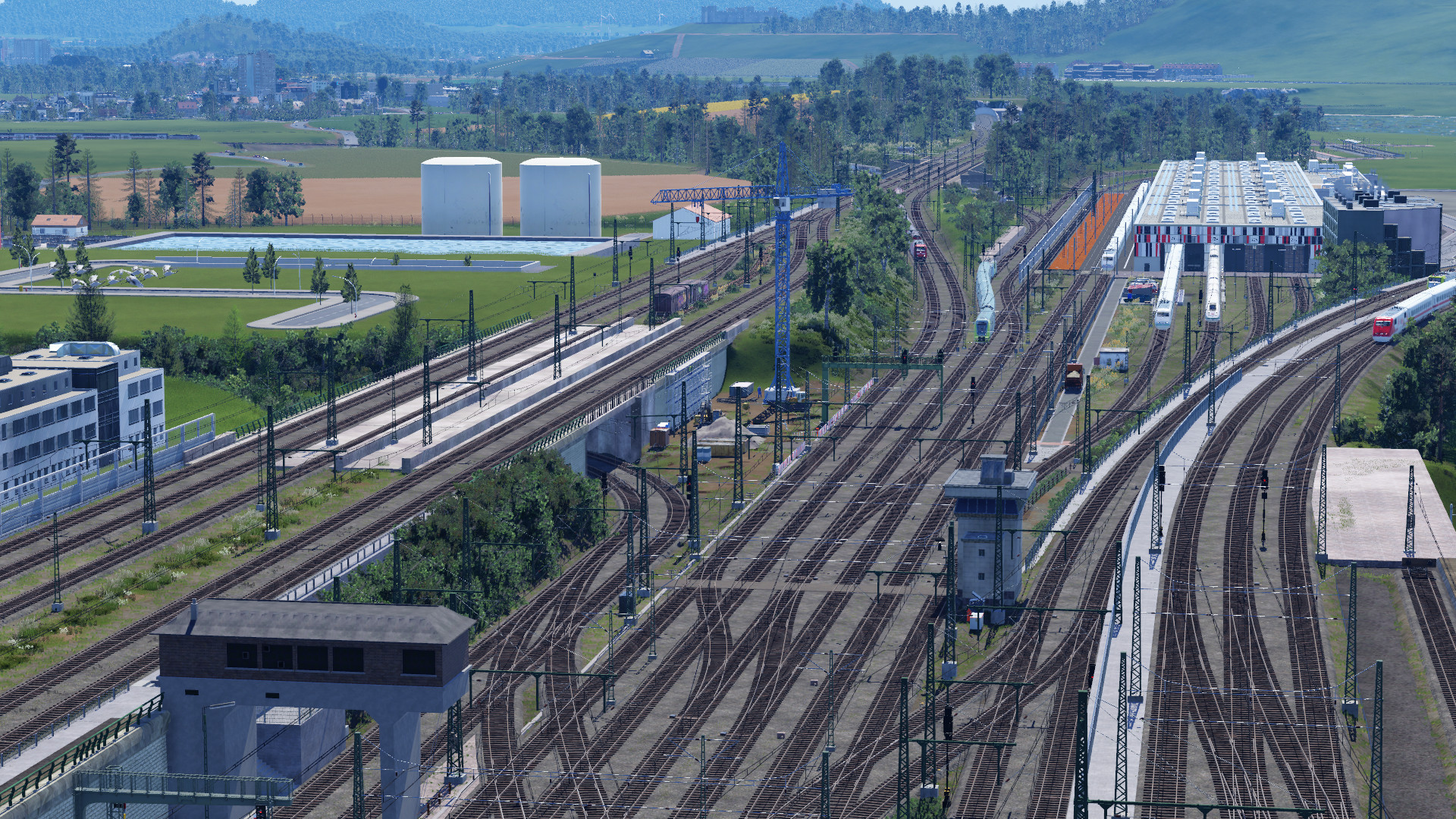 Gleisvorfeld (andere Seite)