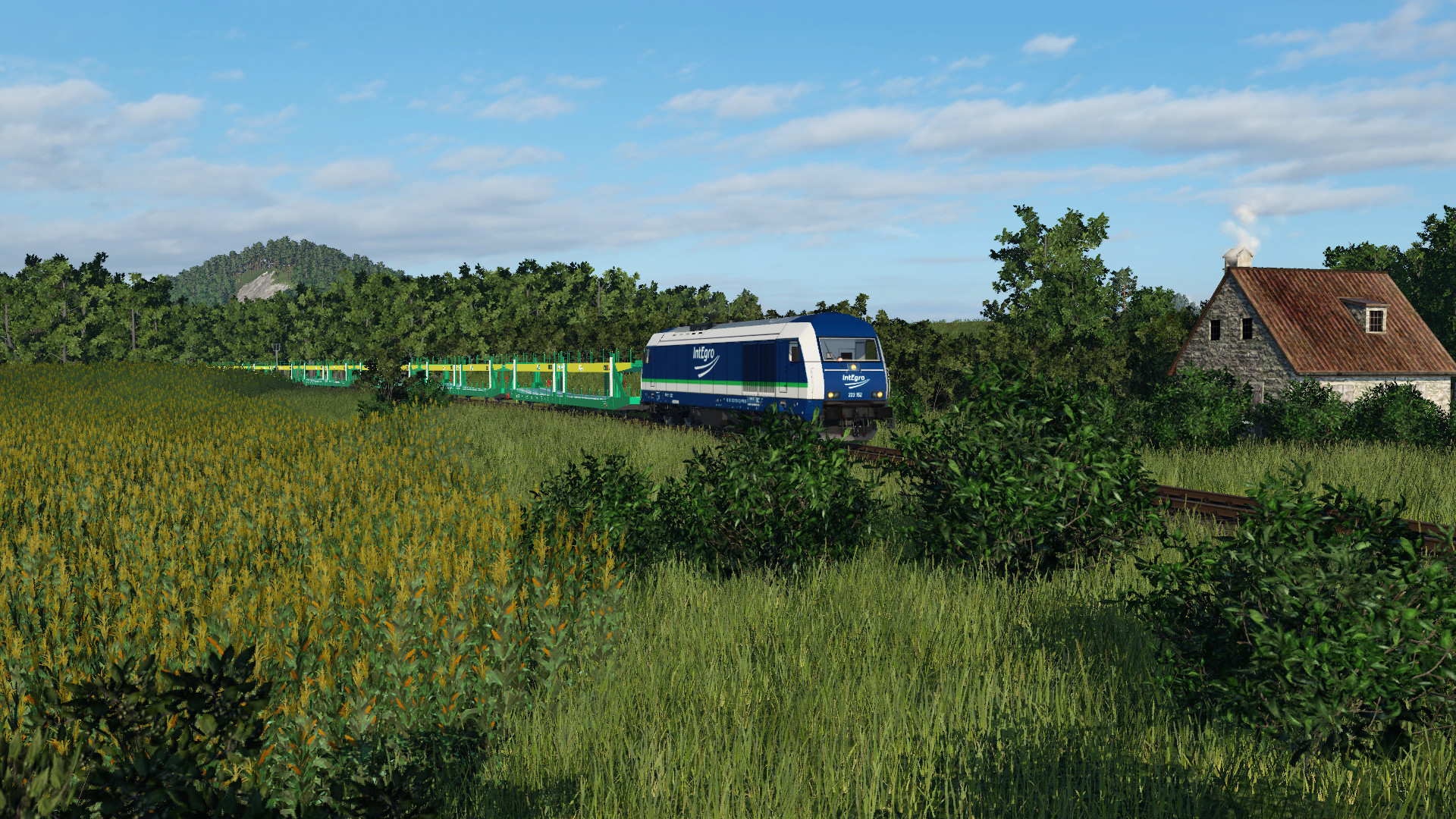 Leerautozug aus Tschechien