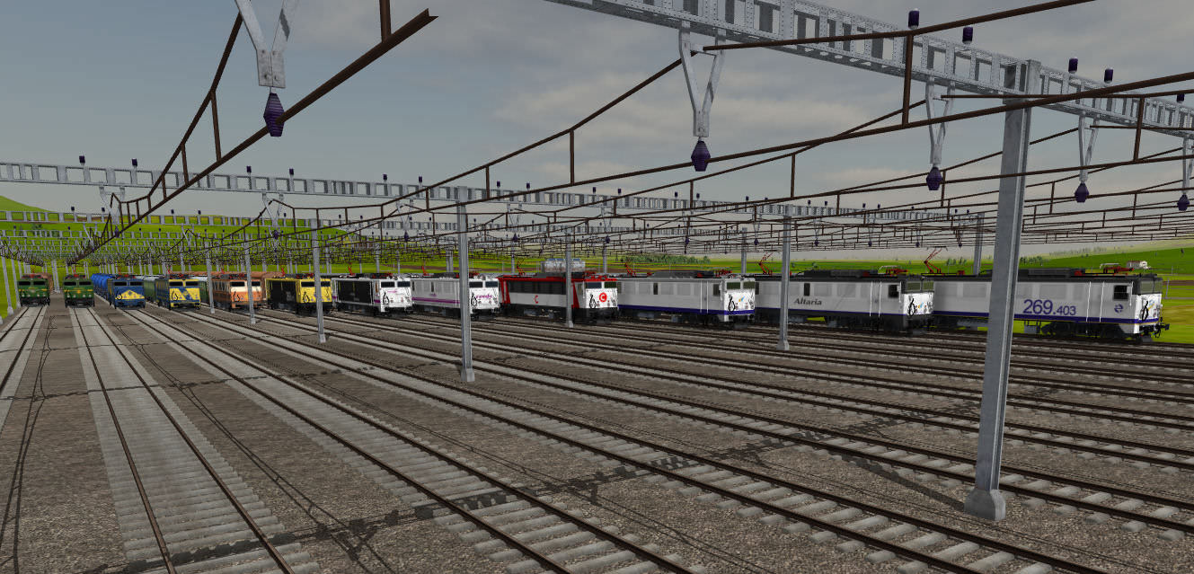Testen aller Klasse 269 Lokomotiven