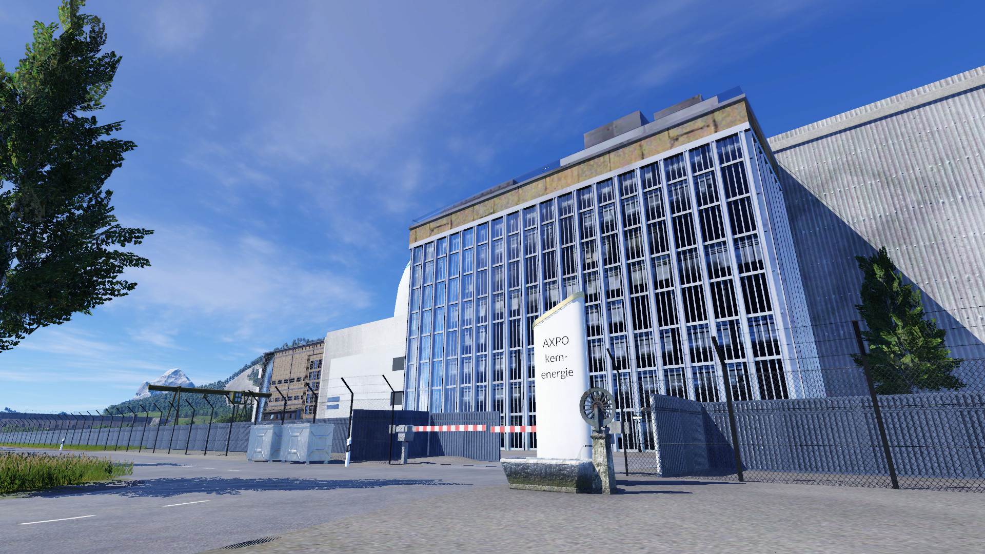 KKW Aaremünd Haupteingang