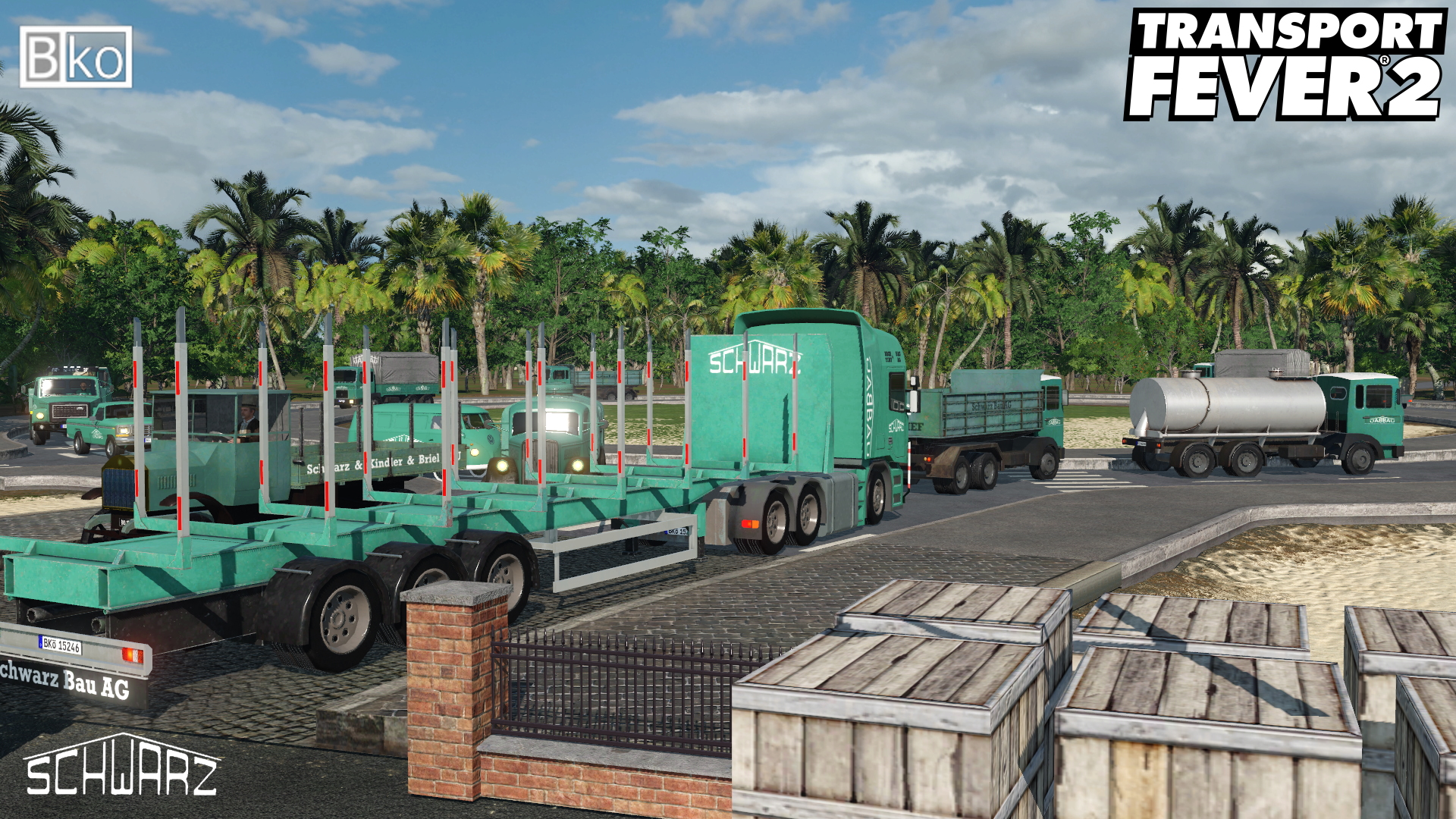 Schwarz Bau vanilla trucks