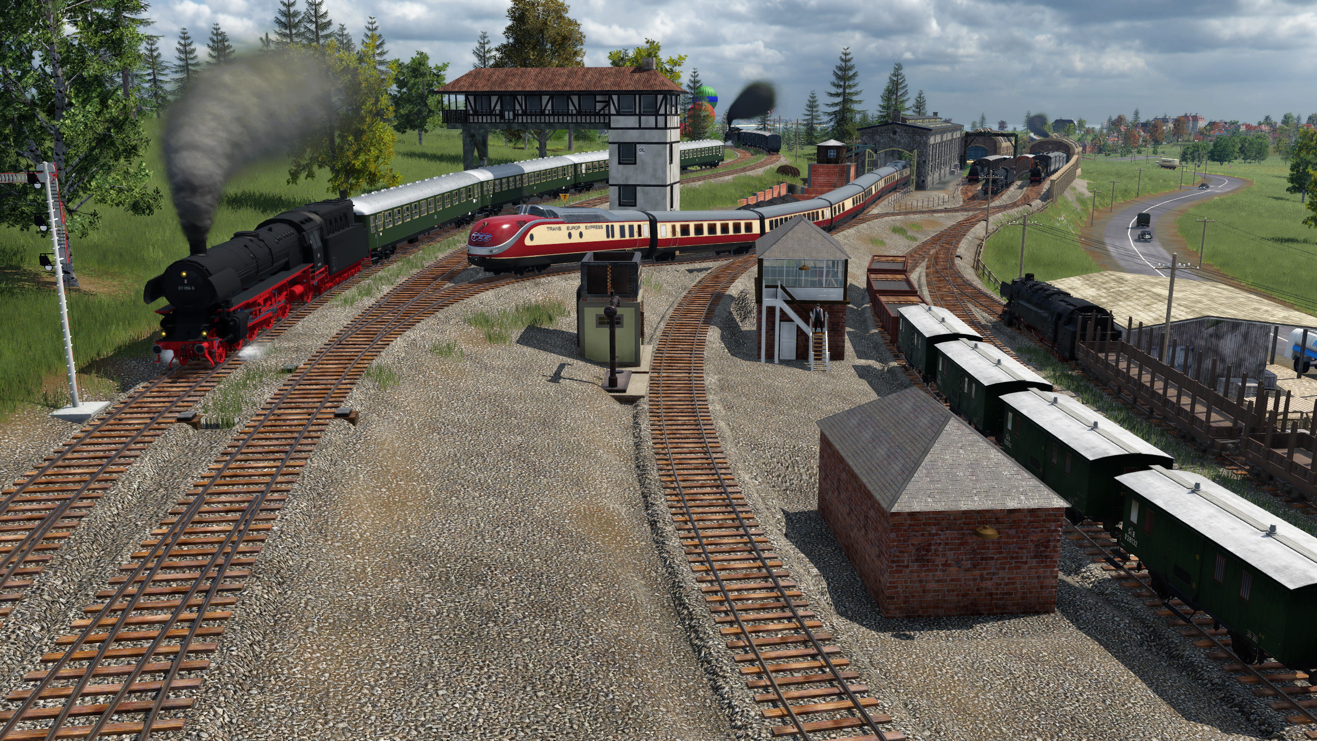 New express train  Newport Train depot 1966
