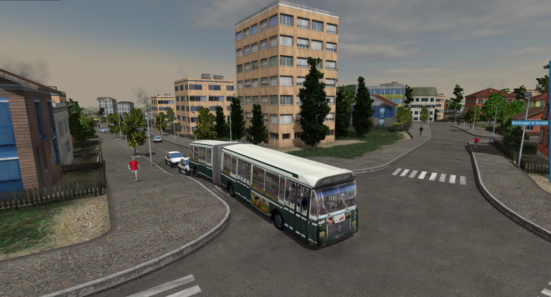Renault SC 10 U articulé 1981 Final version with doors animation