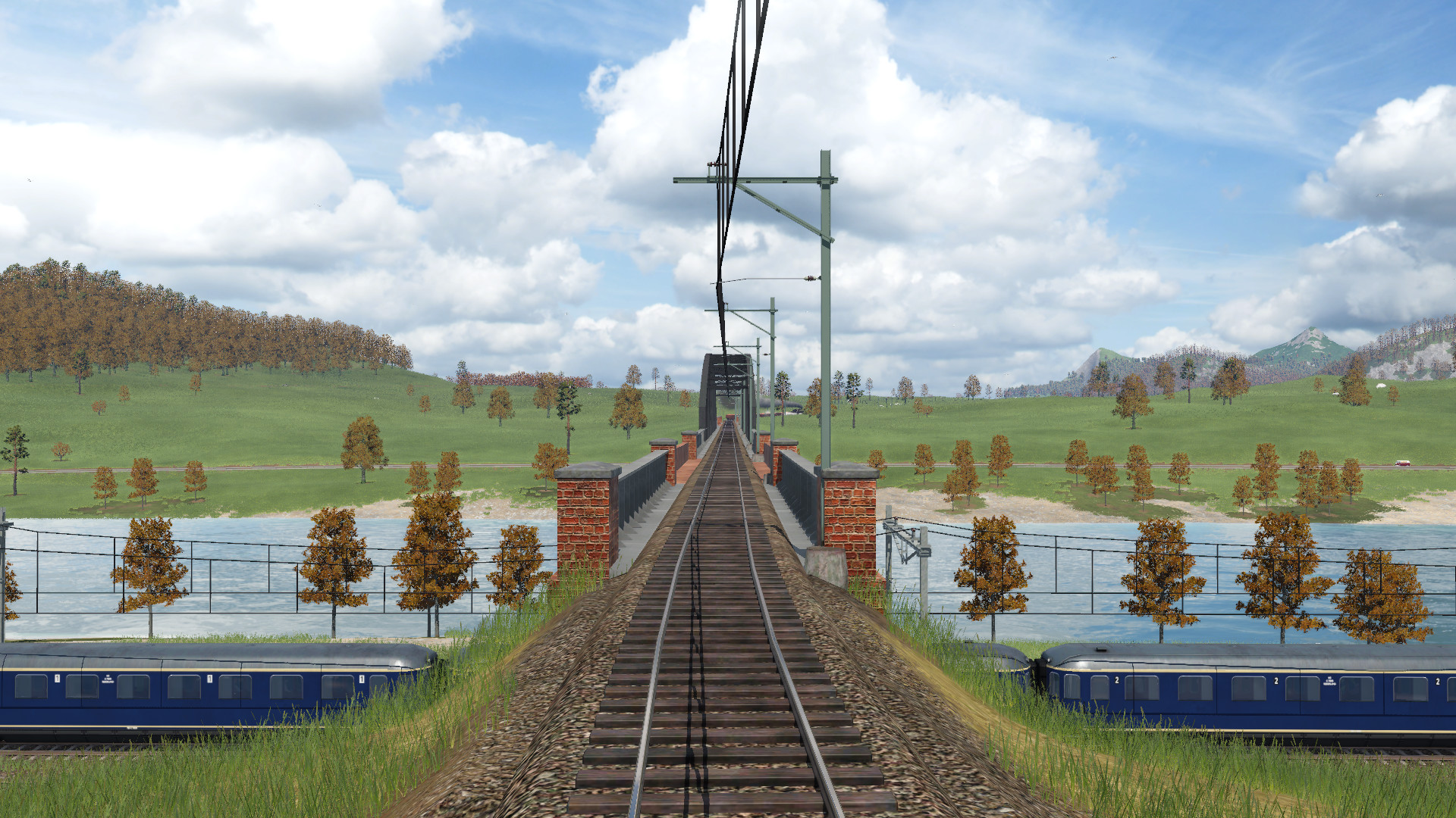 Bolkoprijtuigen spoorbrug 1