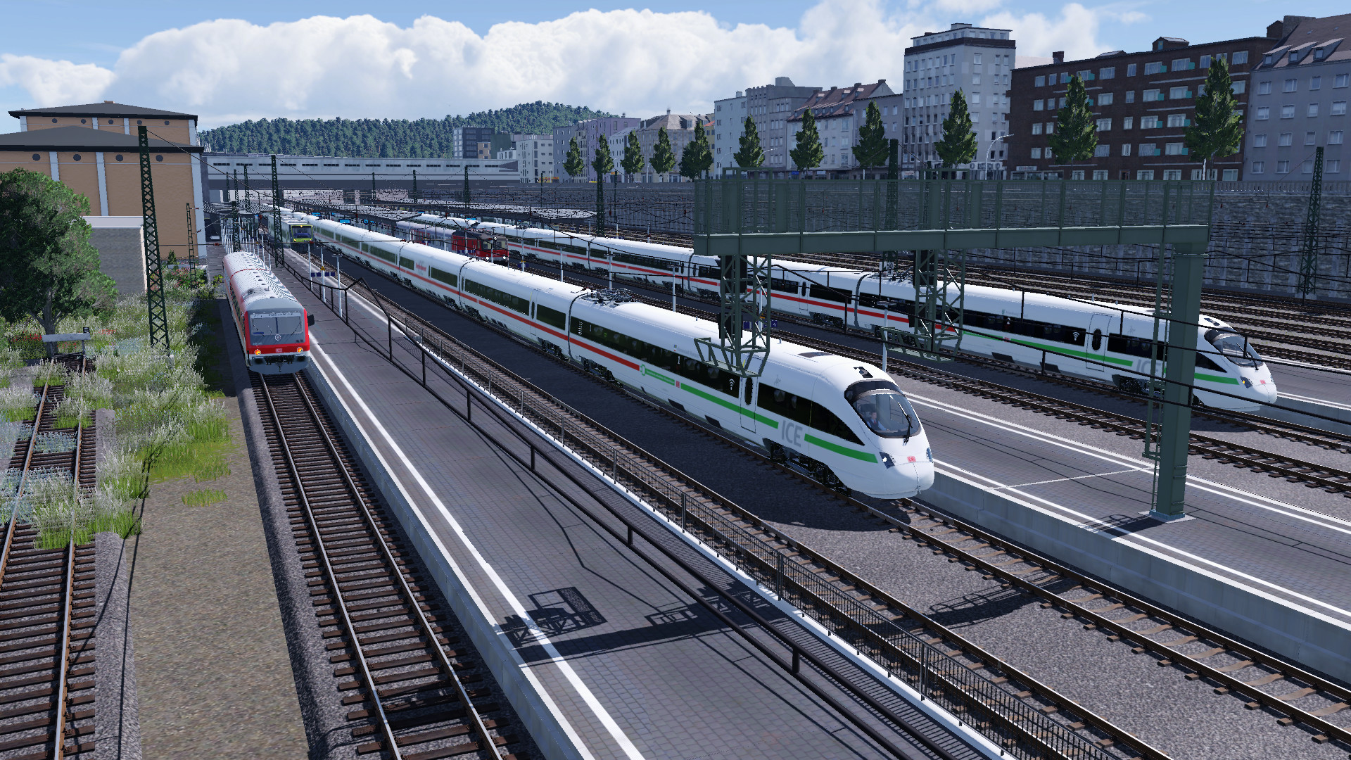 Volle Stunde, voller Bahnhof