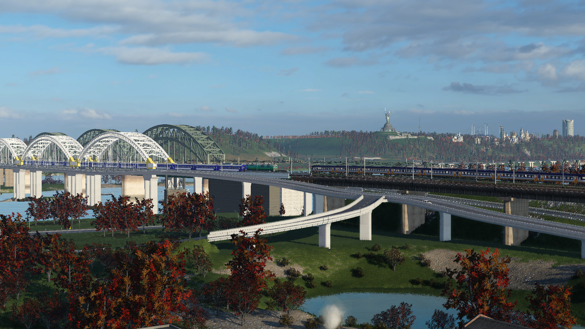 Darnitsky Bridge, Kiew  + Video (Mitfahrt)⬇️