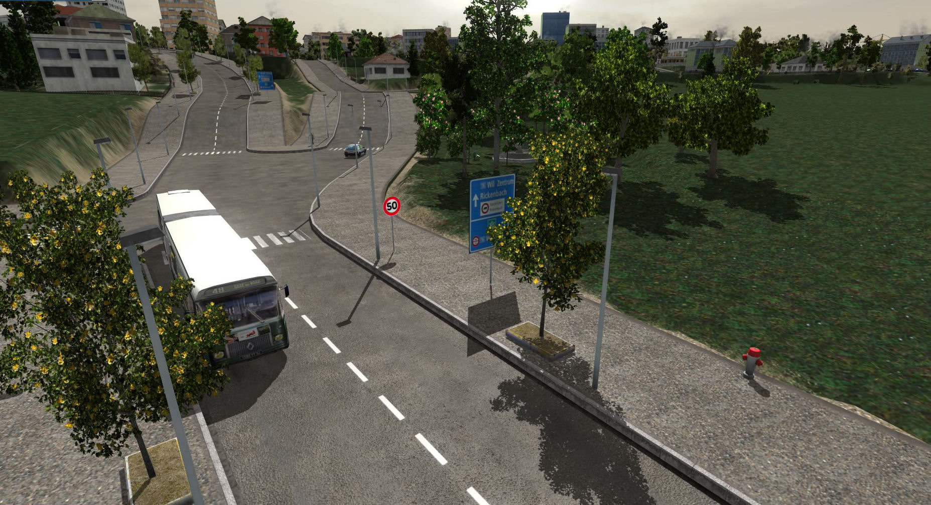 Le bus francais perdu dans l'allemagne :D