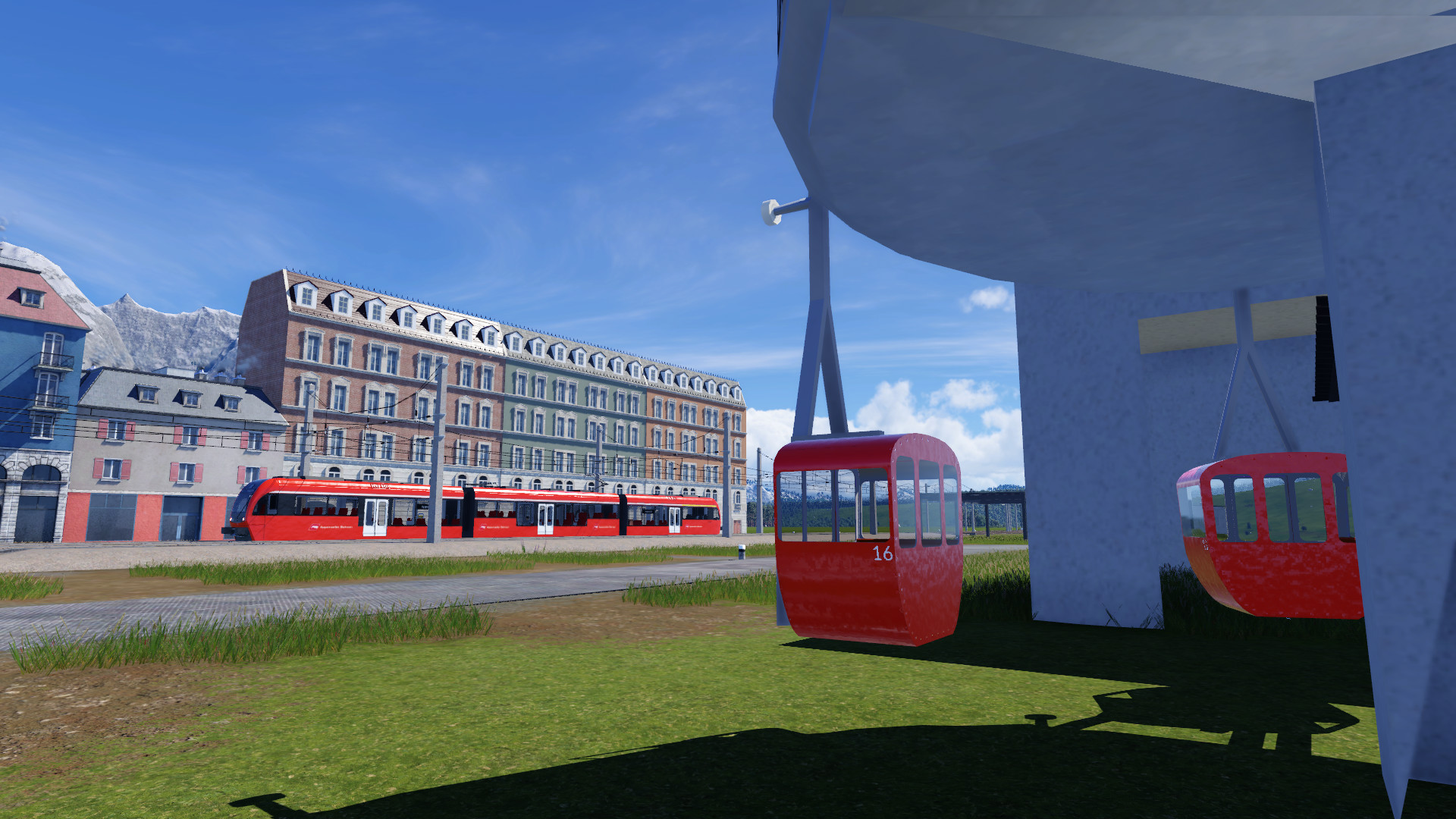 Bilder der neuen Version der Gondel Mod.
