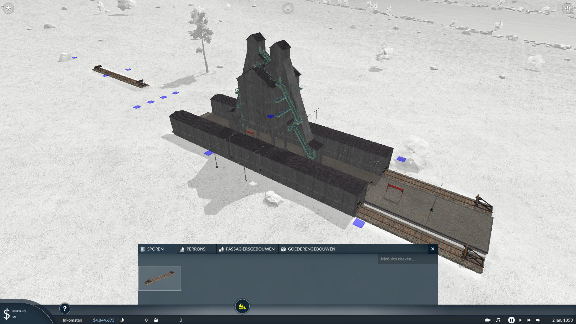 platform unloading