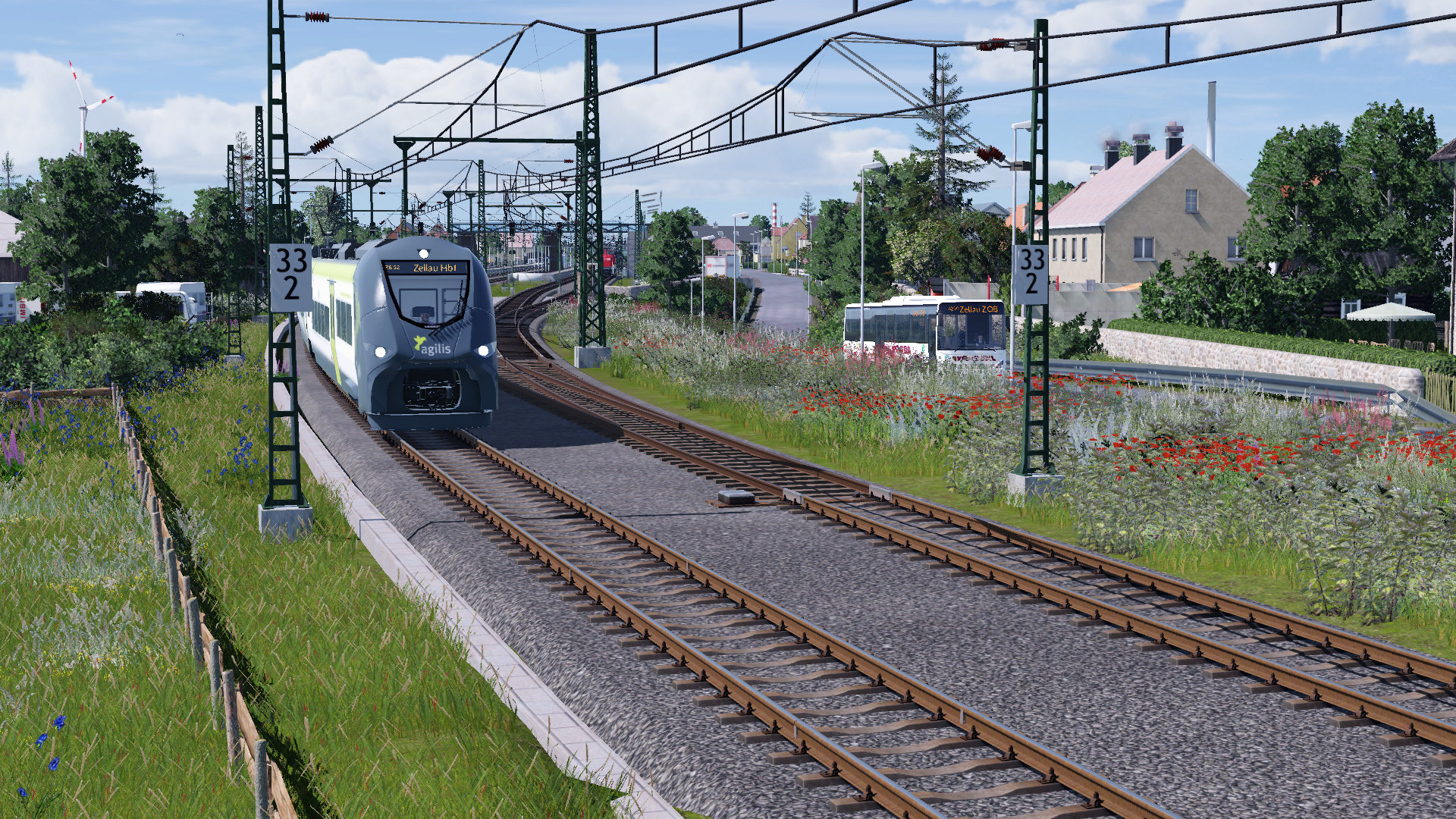 Bahn und Bus