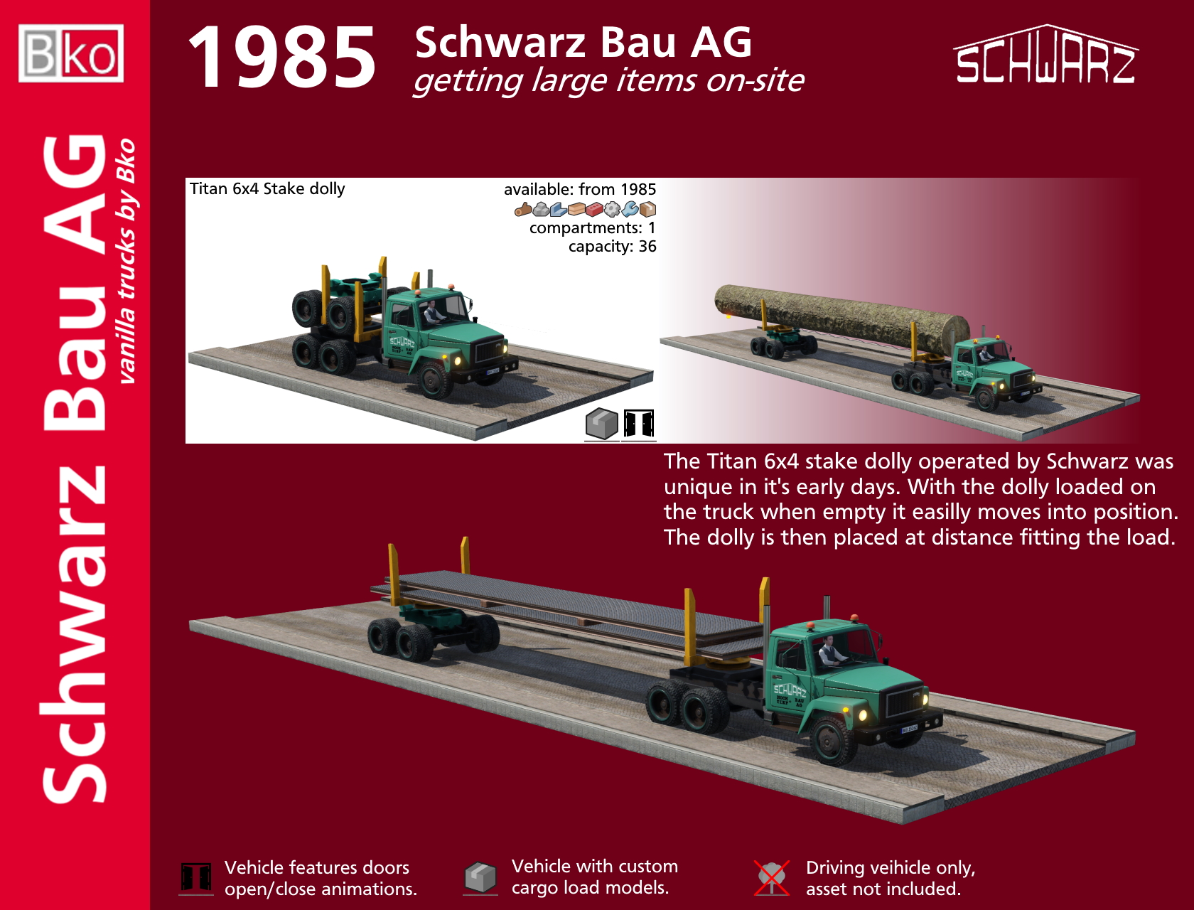 Schwarz Bau UG trucks Era II