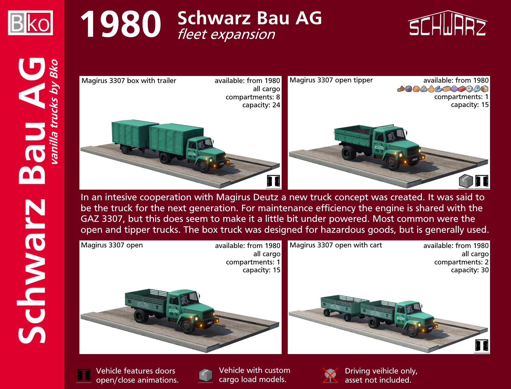 Schwarz Bau UG trucks Era II