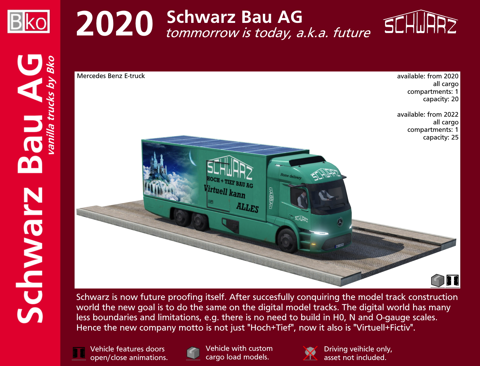 Schwarz Bau UG trucks Era III