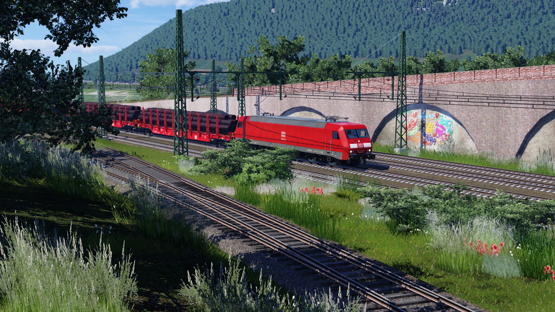 Stahlzug umleiter