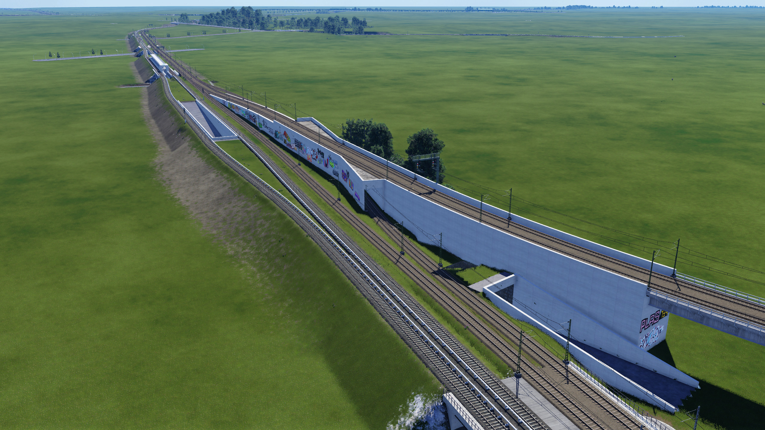 Abzweigstelle nach Berlin Hbf Tief