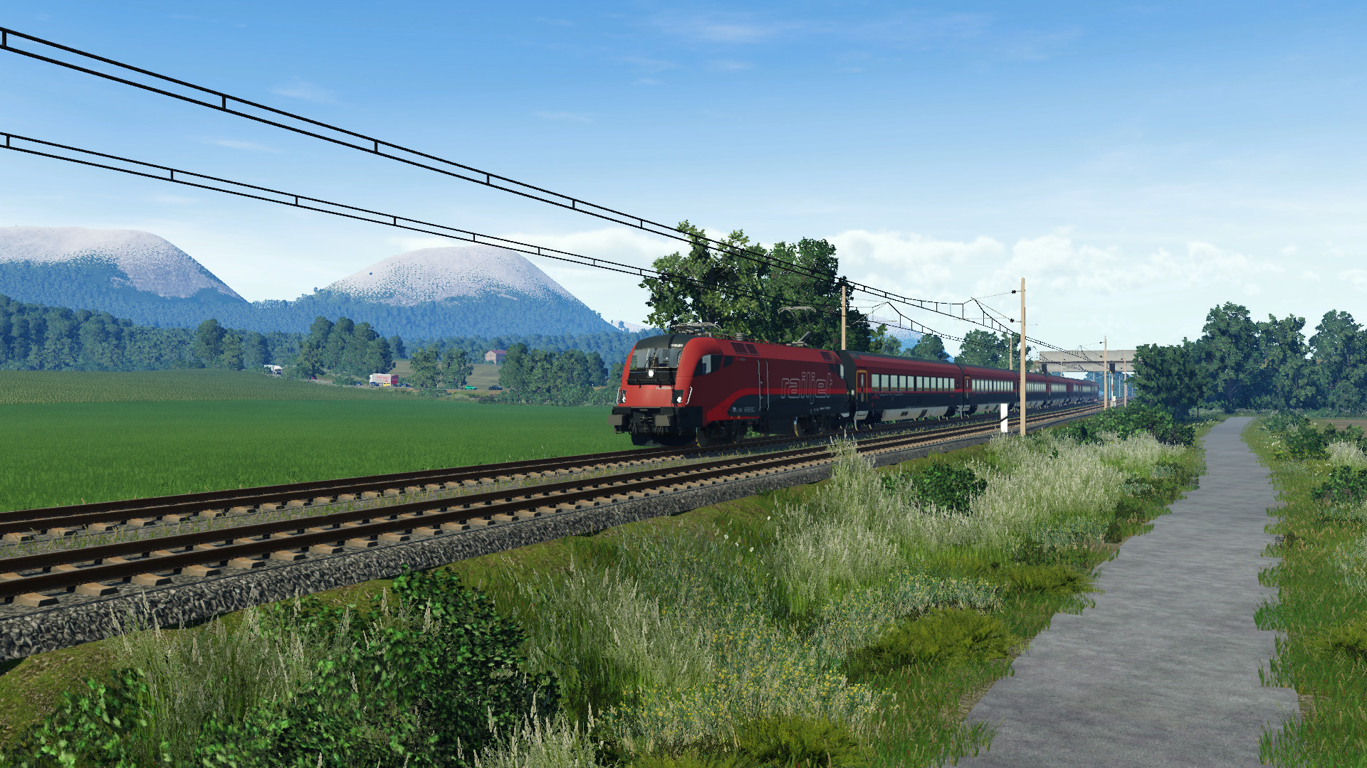 Railjet nach Wien