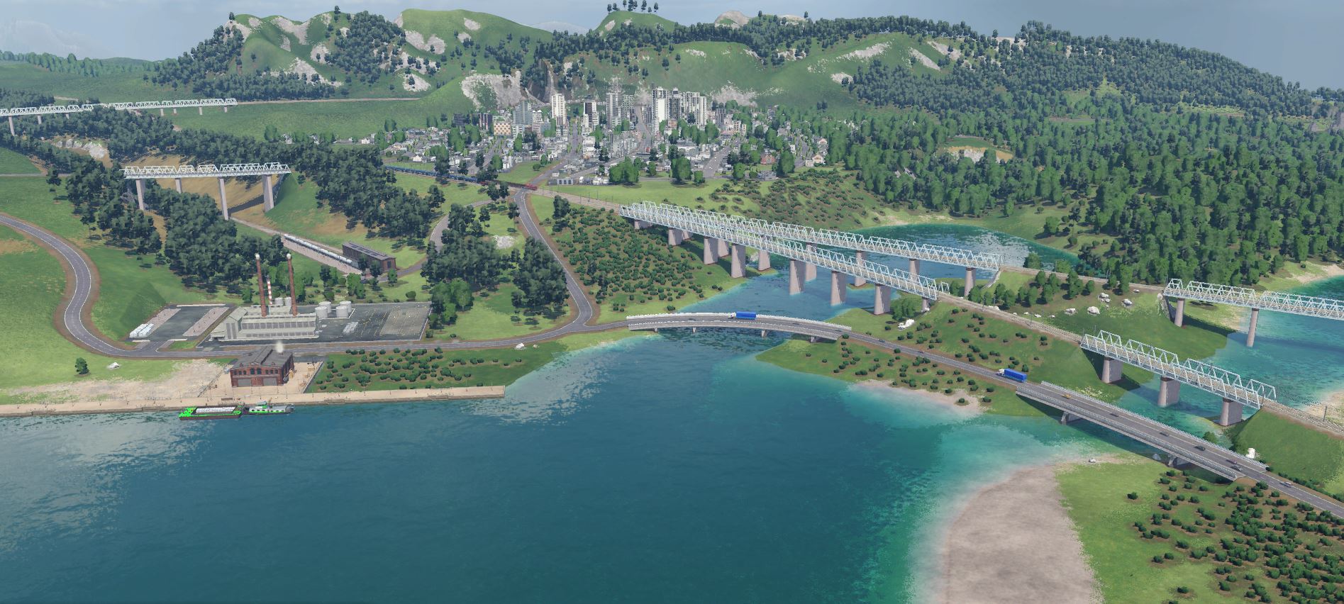 Brücken in Halb und Halb