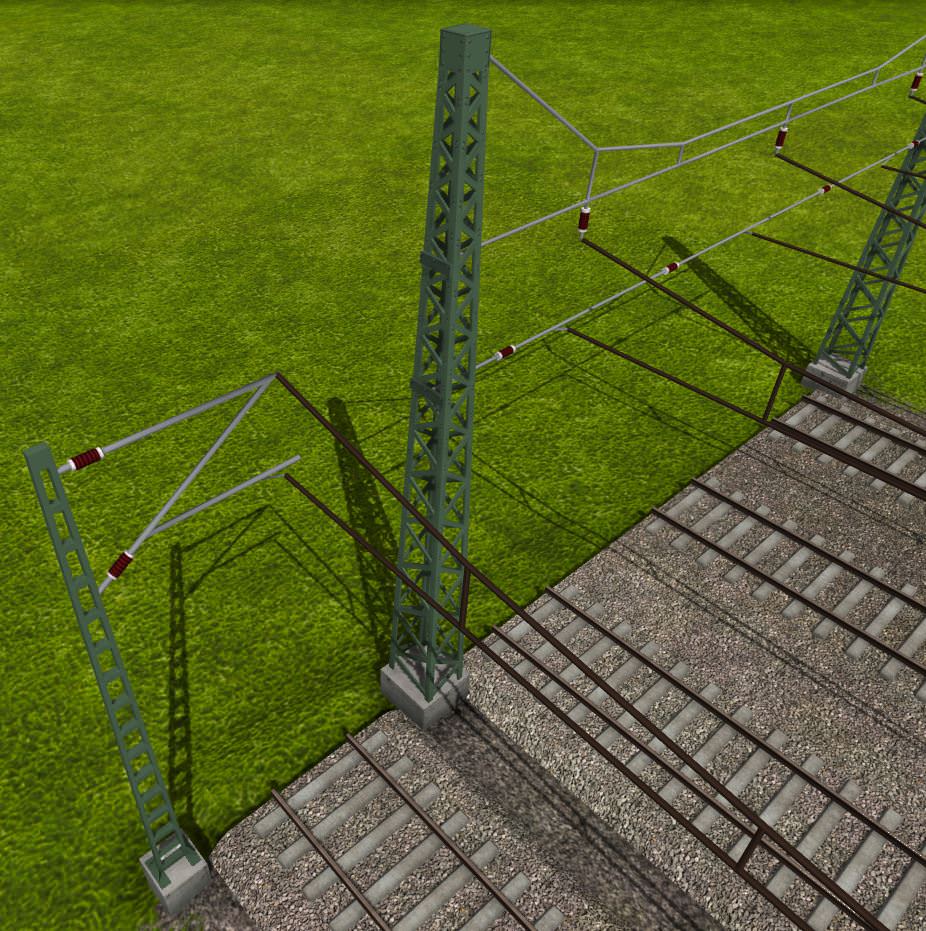 Oberleitung (High-Poly-Version) v1.8