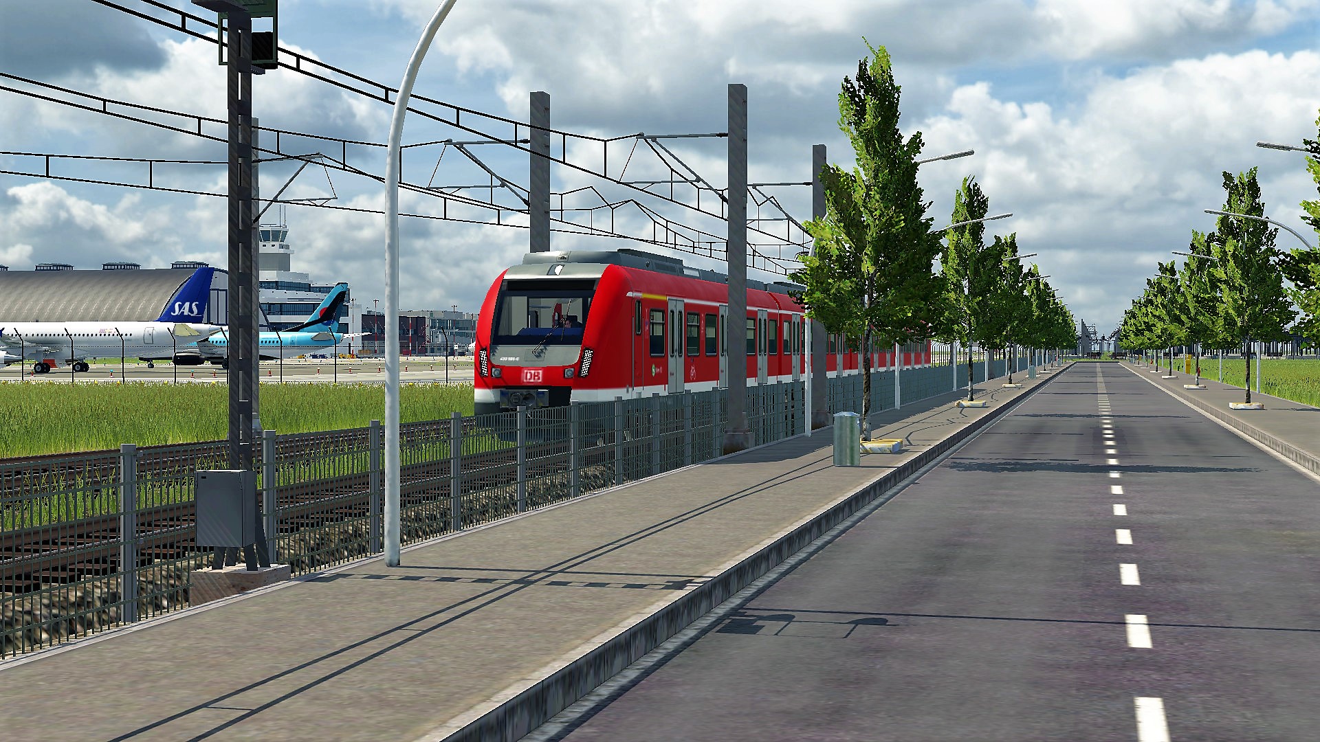 Br 430 am Flughafen