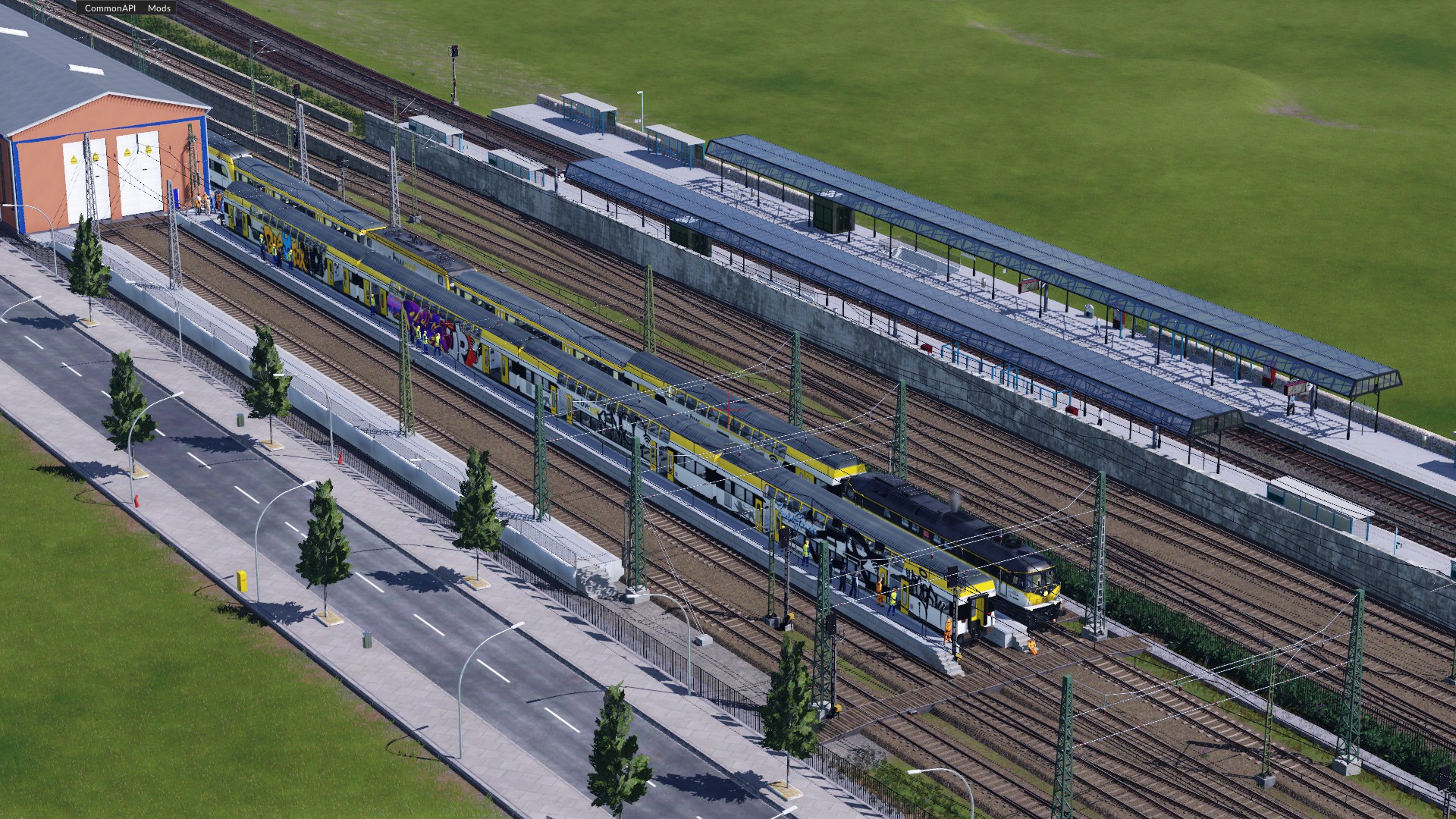 weiterbau nach Karlsbach Hbf - WIP