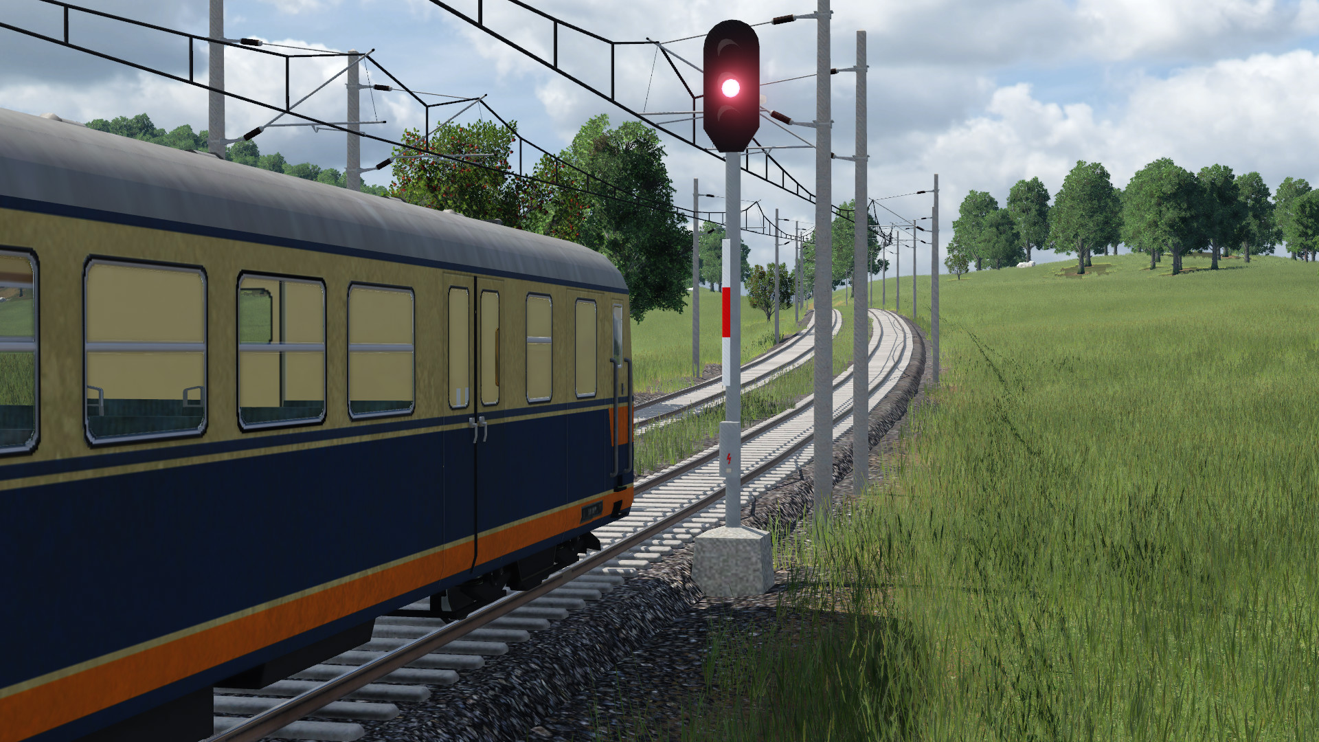 4030.213+4030.214 auf der Linie S3 auf dem Weg zur Modernisierung - leider gibt es noch immer genug Staupunkte im Netz - 11.01.1977
