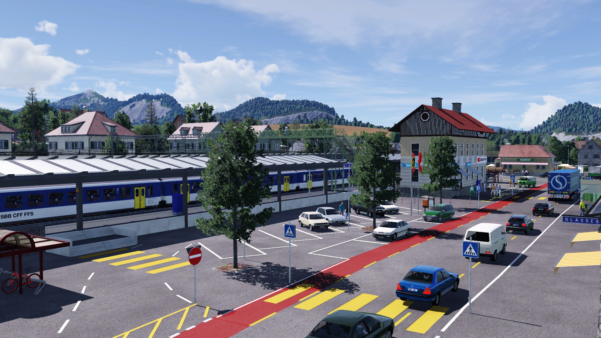 Bahnhofsvorplatz Schweiz