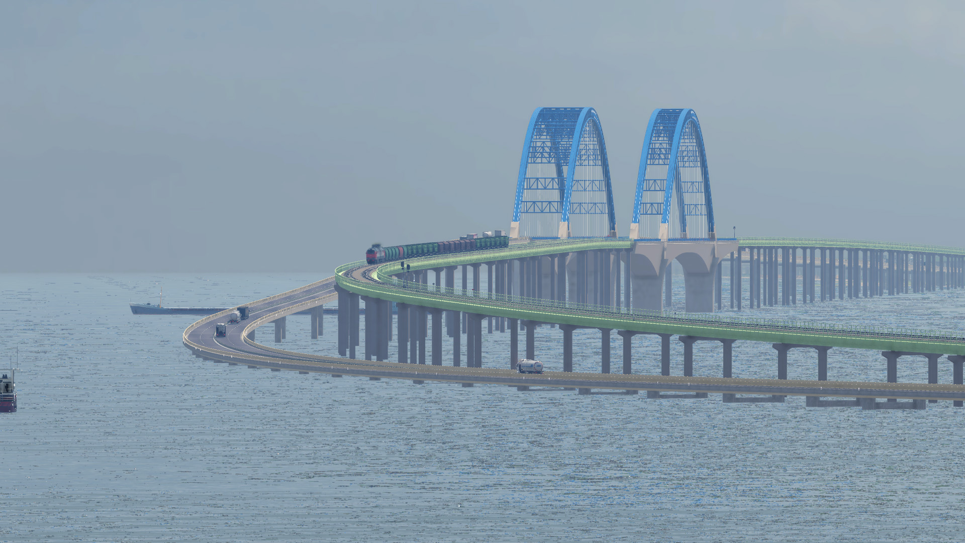 Die Krim Brücke + Video ⬇️