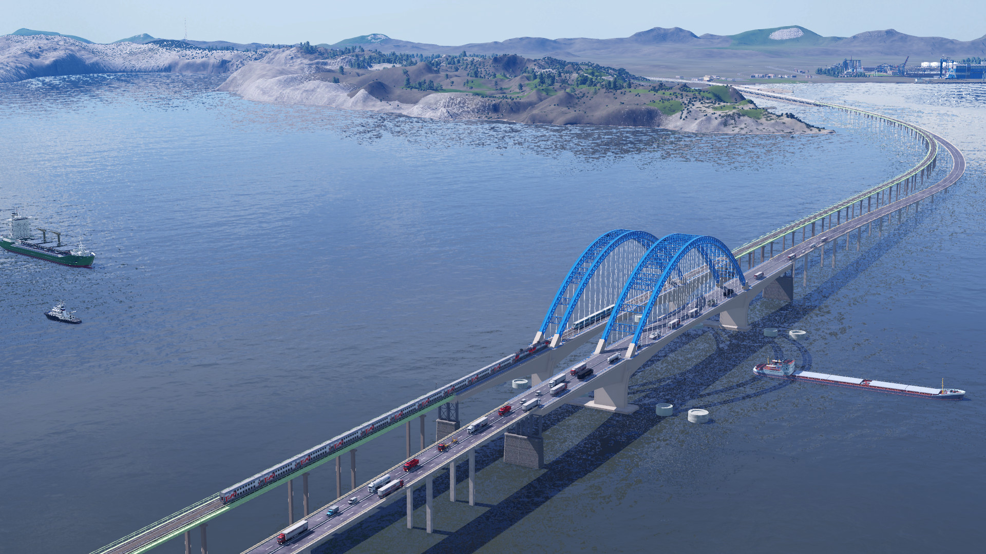 Die  Krim Brücke + Video ⬇️