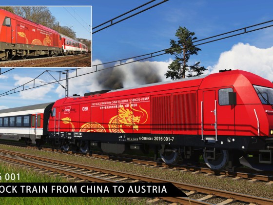 FIRST BLOCK TRAIN FROM CHINA TO AUSTRIA