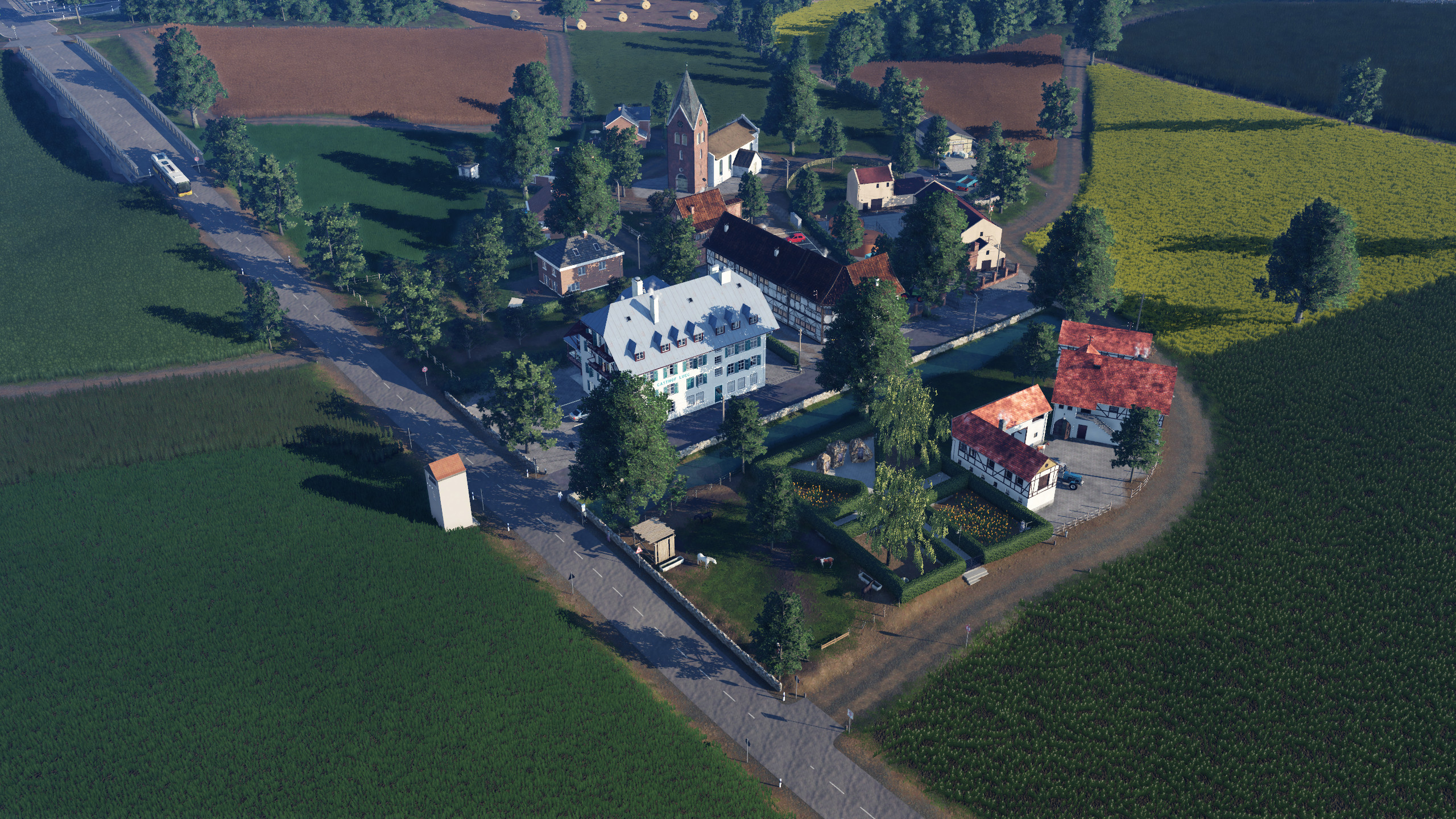 Ein kleiner Weiler