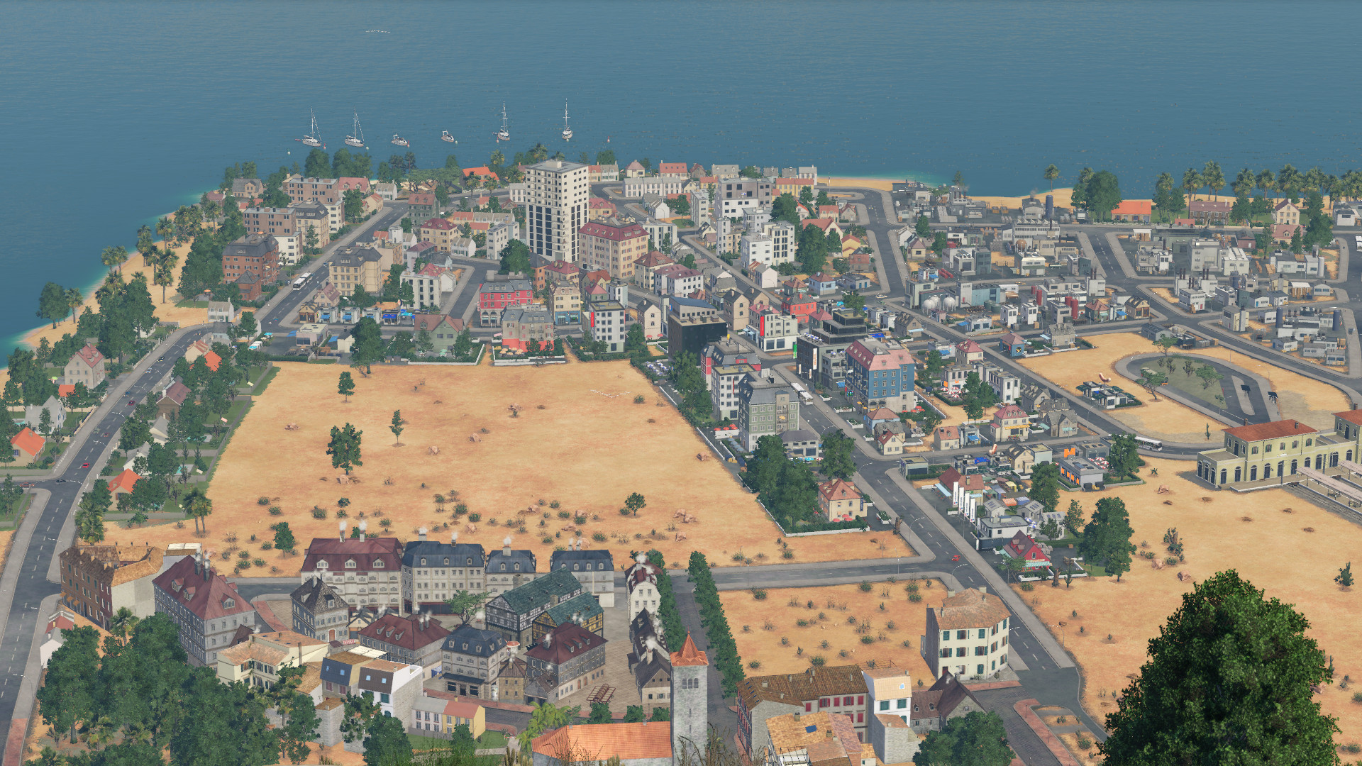 Projet Méditerrané - Le Port