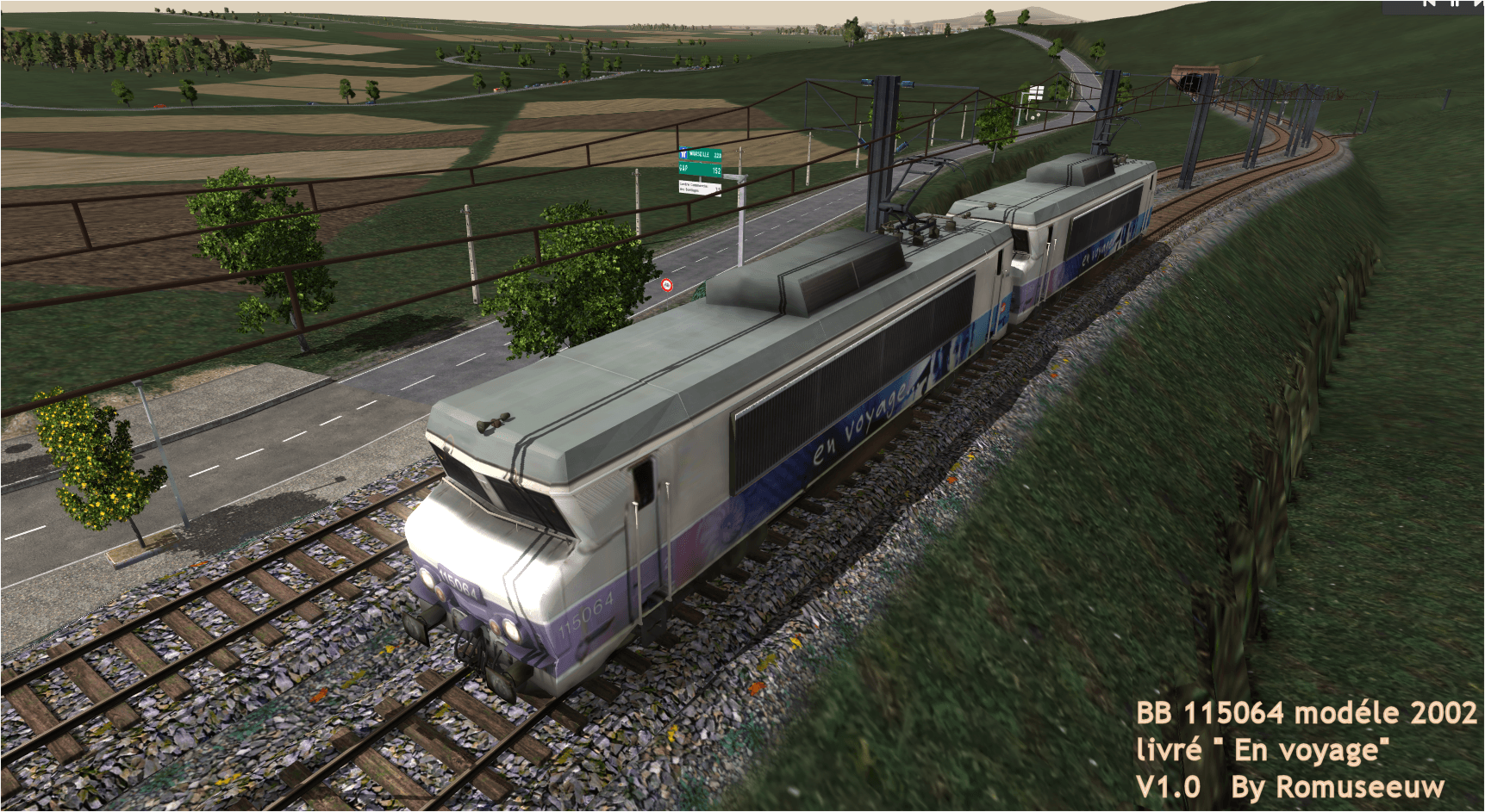 BB 15000 livré "en voyage" french sncf 2002