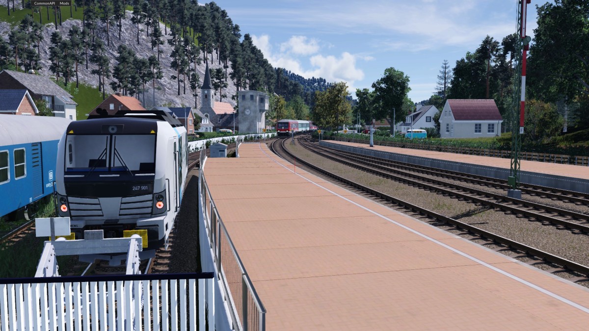 Unterwegs auf der Dieselstrecke - Kirchtal