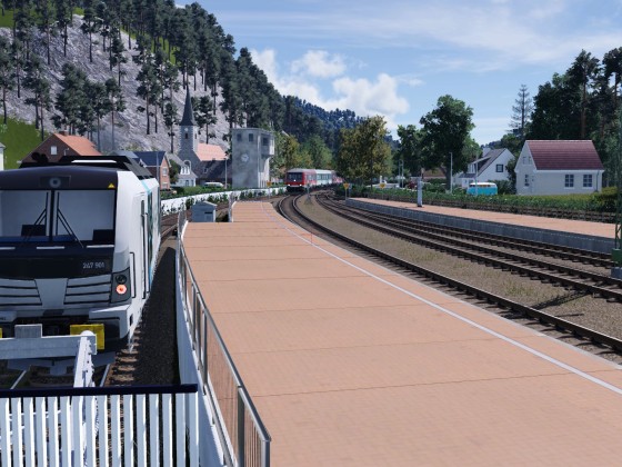 Unterwegs auf der Dieselstrecke - Kirchtal