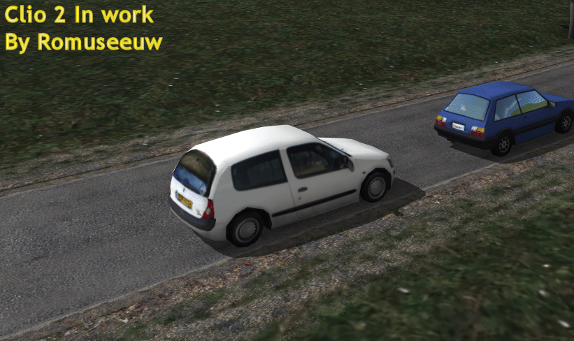 french Renault Clio 2 ... in Work at 85-90%