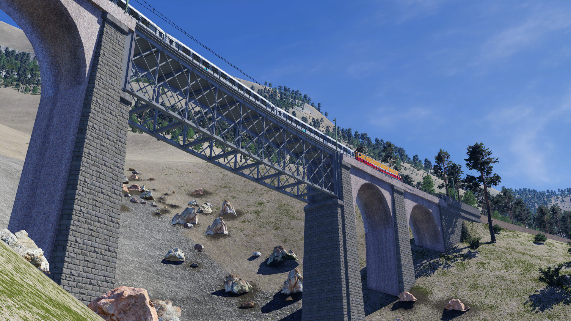 Auf Bergfahrt