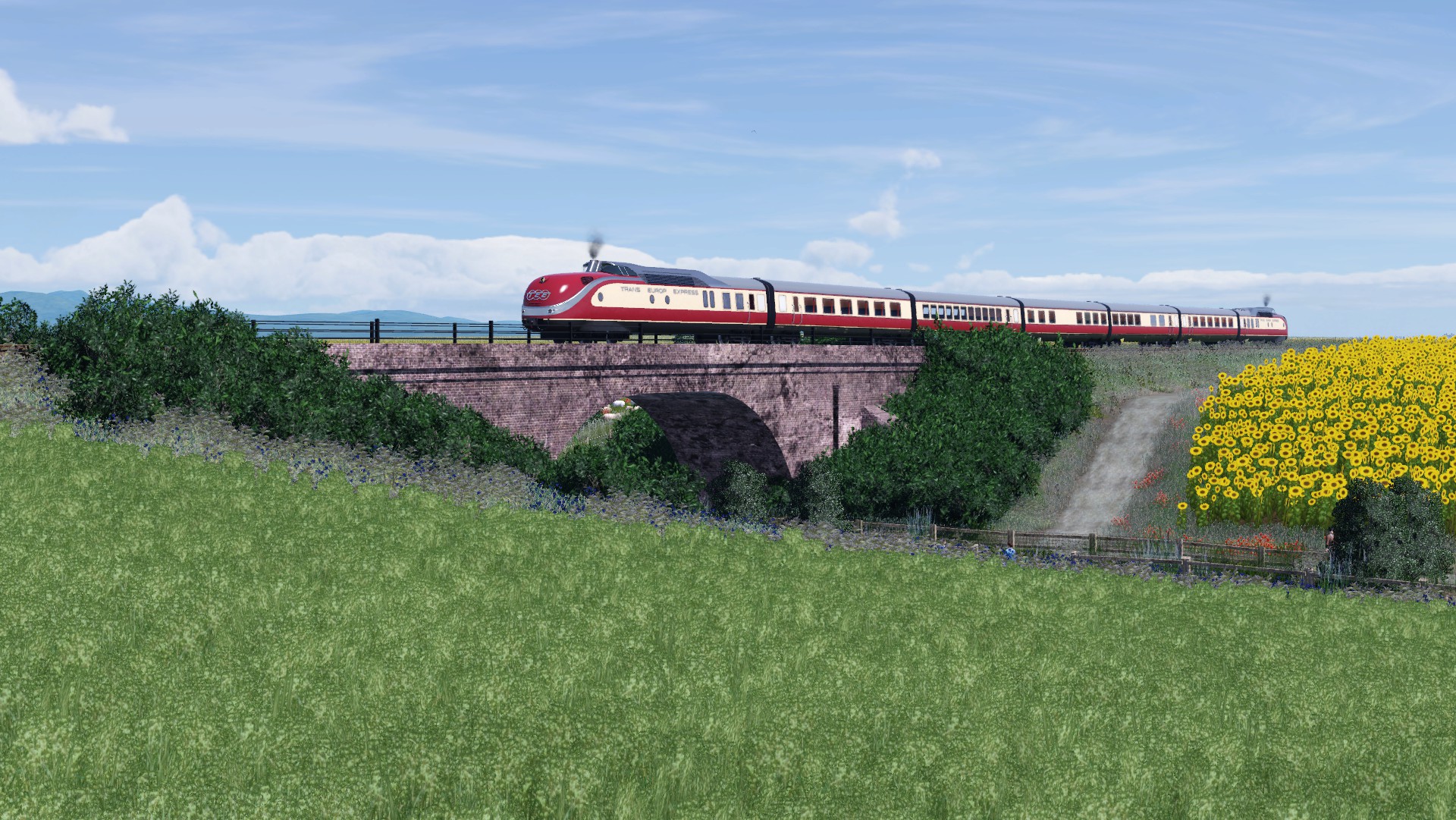 Auf der bückeFlussbahn