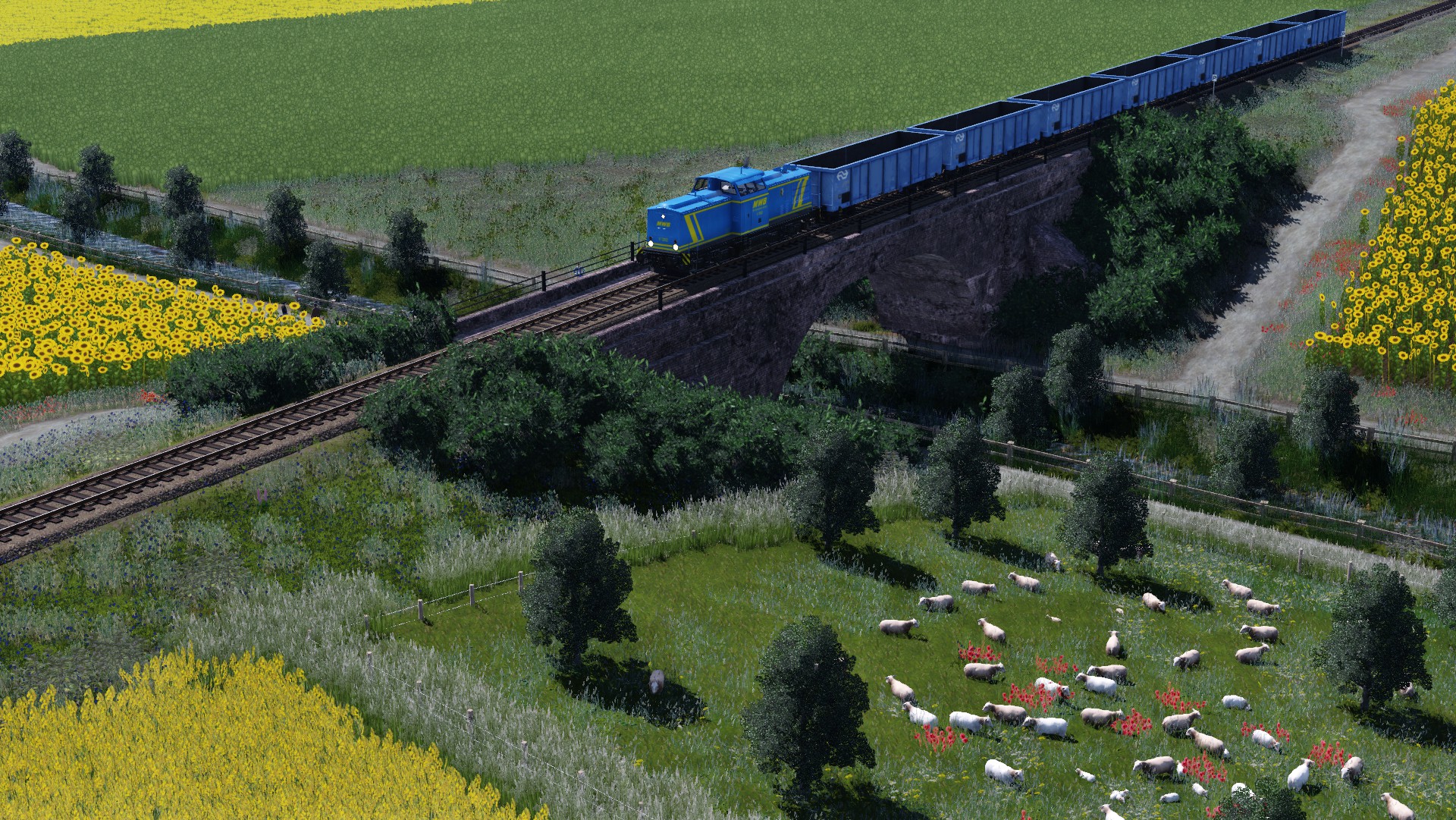 Auf der bückeFlussbahn