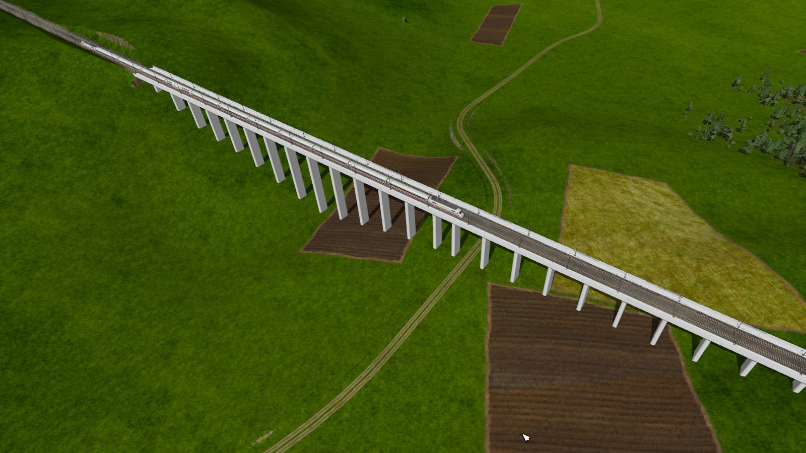 Betonbrücke für Neubaustrecken (Beta)
