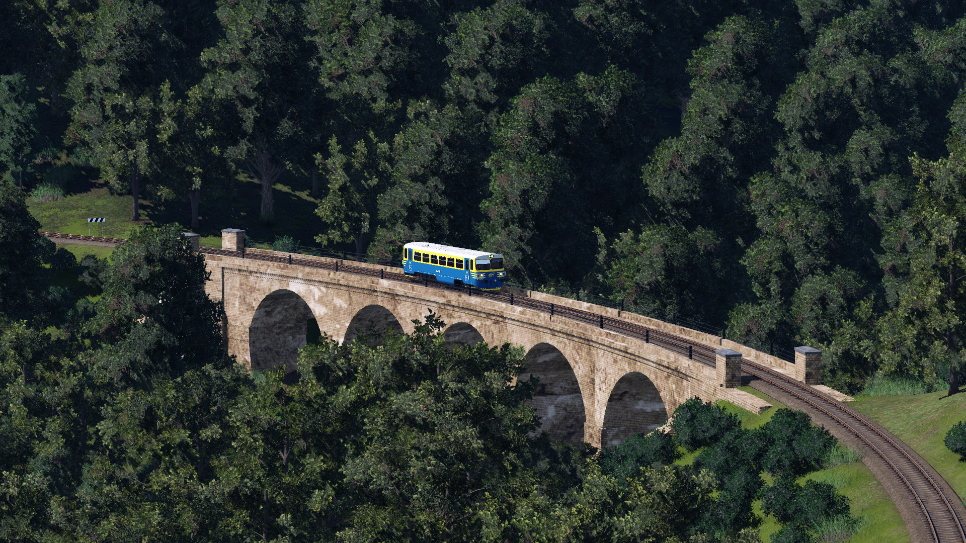Viaduct near Ráj station