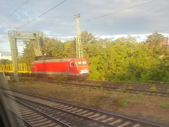 BR 156 004-4 Kurz hinter Magdeburg-Neustadt