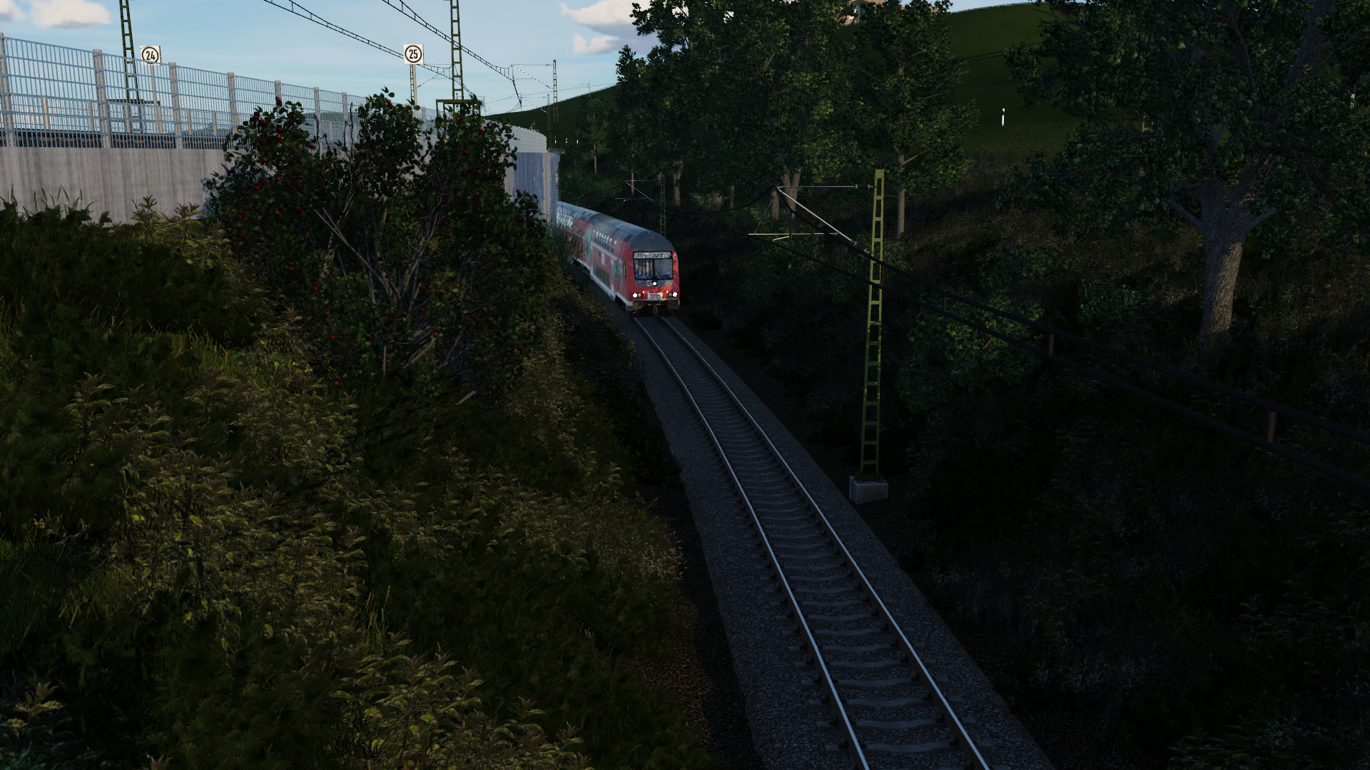 Morgendliches Trainspotting