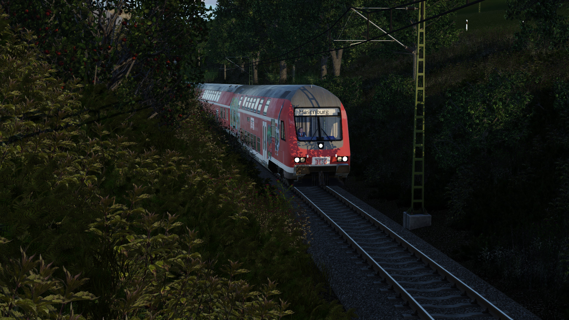 Morgendliches Trainspotting