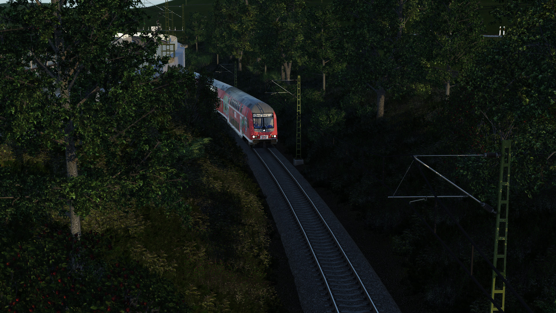 Morgendliches Trainspotting