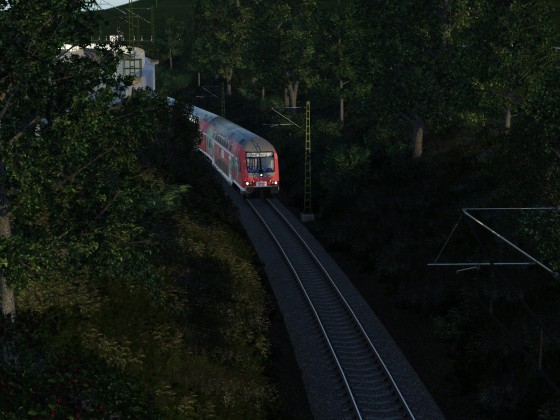 Morgendliches Trainspotting
