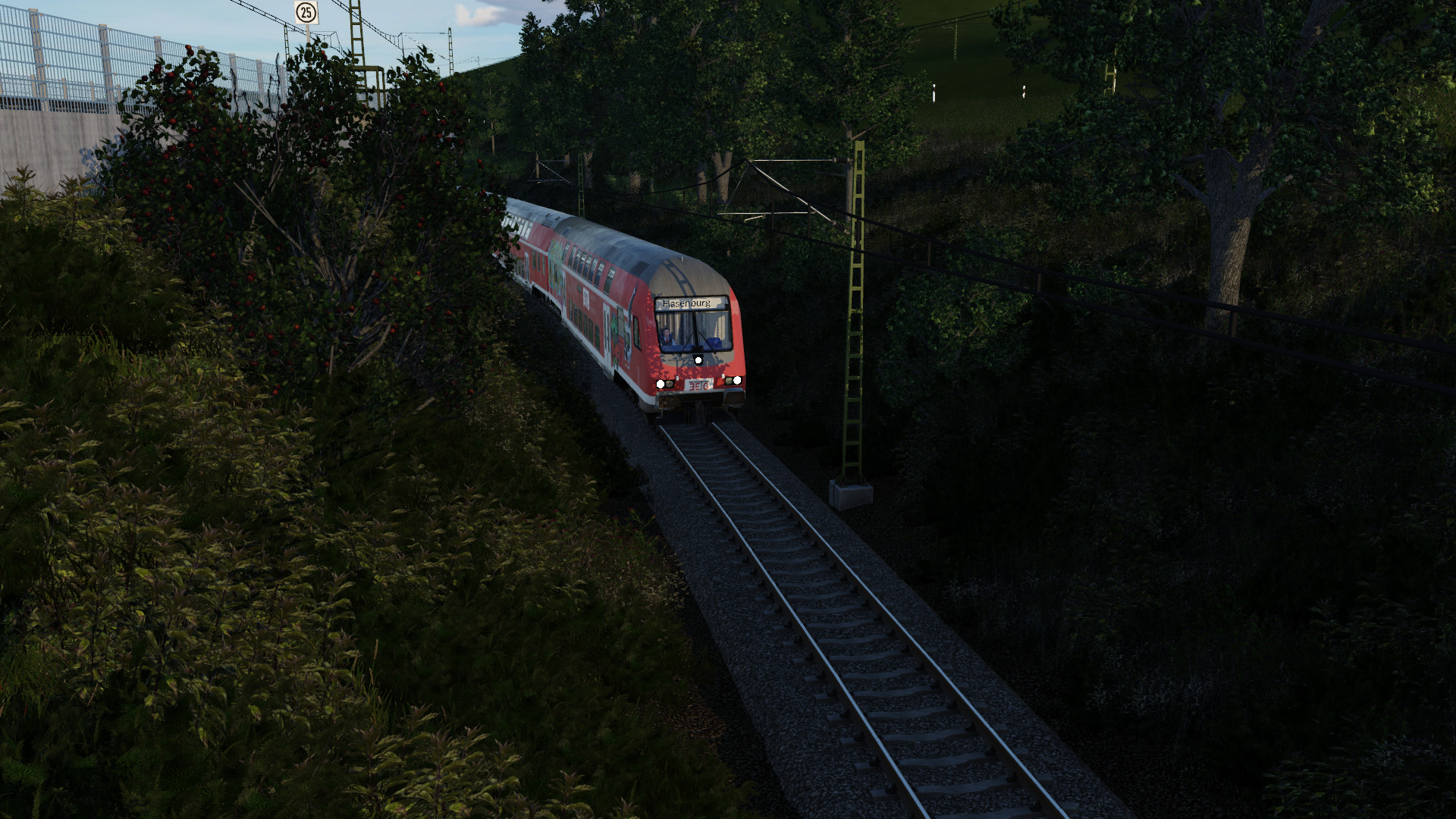 Morgendliches Trainspotting