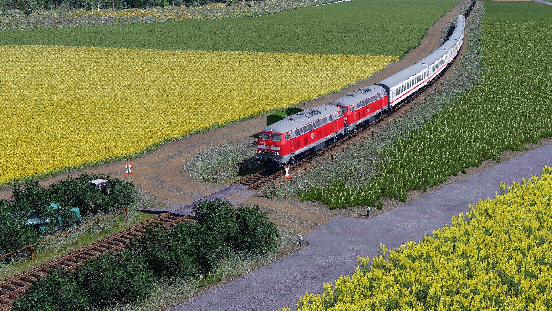 umleiter auf der Tedtorfbahn