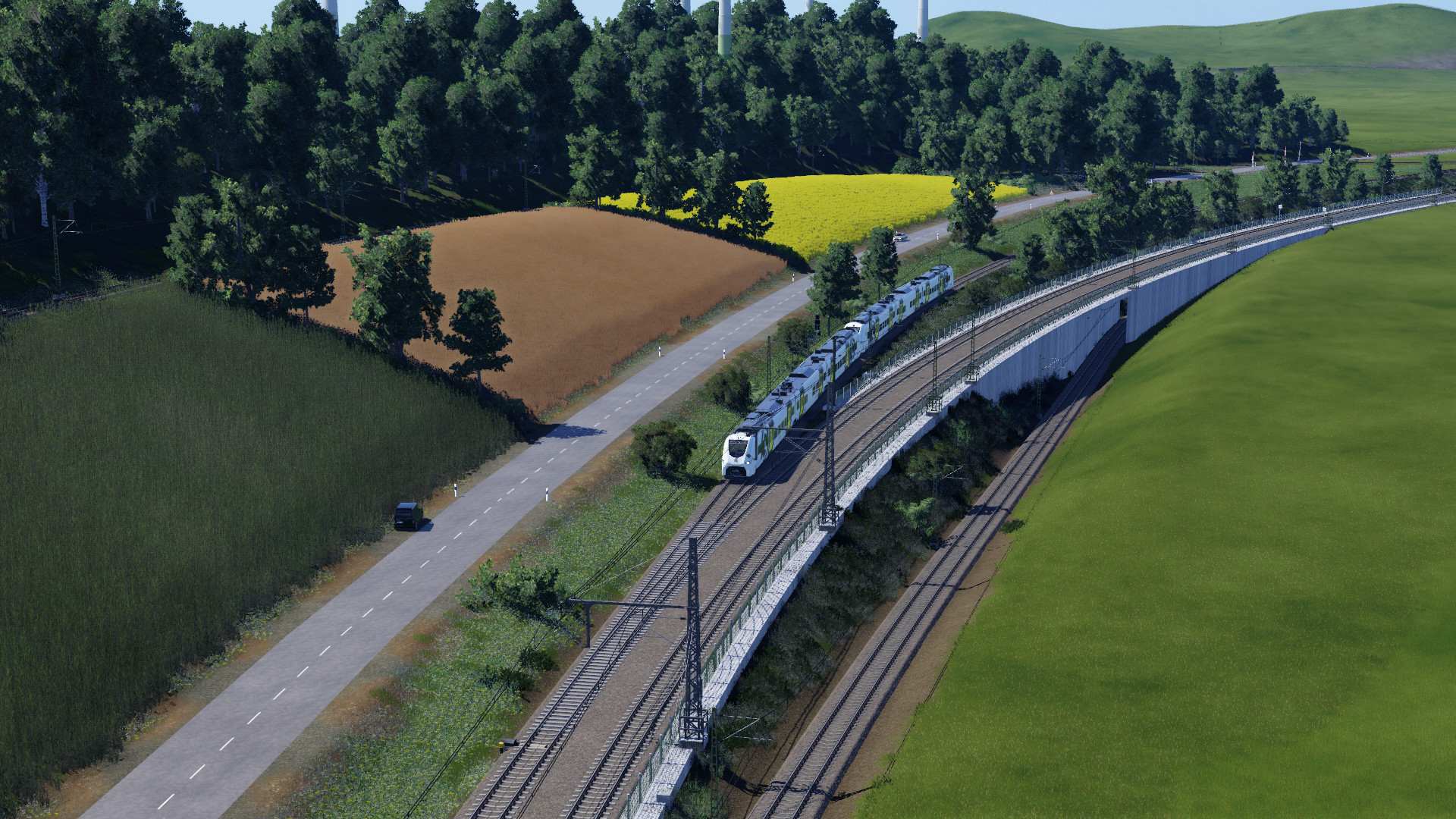 Trainspotting an der Hasenburg